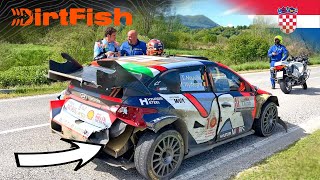 Neuville Explains Crash  WRC Croatia Rally 2024 [upl. by Adnyc]