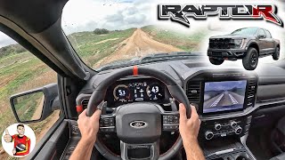 The Ford F150 Raptor R Lets You Choose Monster or Mouse POV Drive Review [upl. by Beacham]