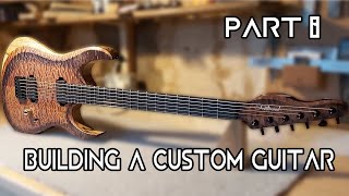 Building A Custom Guitar  Part 8 play through and spec talk [upl. by Amoeji544]