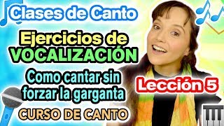 Clases de Canto Lección 5  Vocalización TROMPETILLA  VOCAL “i”  CECI SUAREZ [upl. by Johnette759]