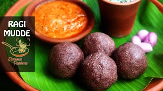 Ragi Mudde Recipe  Ragi Kali Recipe [upl. by Engle]