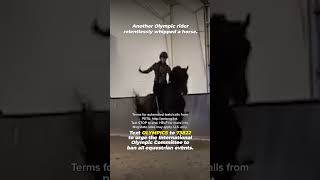 Olympic Rider Abused Horse [upl. by Regen]