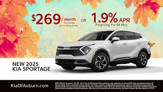 Kia of Auburn  112024  November Deals [upl. by Aroved]