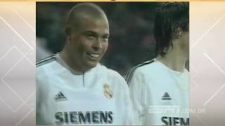 Real Madrid 5 x 1 Sevilla  Campeonato Espanhol 20032004 [upl. by Nirehtac]