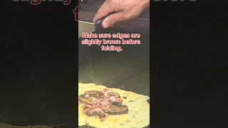 How to Make the Perfect Blackstone Omelette food recipe griddle [upl. by Terris830]