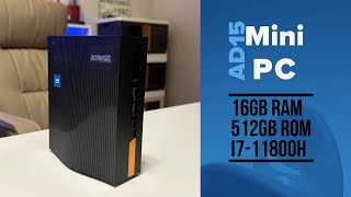 ACEMAGIC Mini PCIntel 11th Core i711800H 16GB DDR4 500GB [upl. by Nailluj]