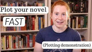 How to Plot Your Novel FAST  Writing Advice [upl. by Attennaj791]