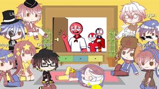 Countryhumans react to meme YeyD [upl. by Ciccia583]