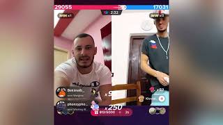 Dijonis Biba Live me Cllevion  Sfida ne instagram [upl. by Eizdnil599]