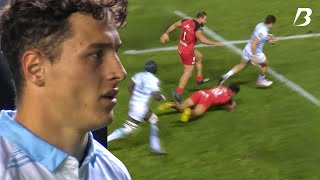 Henry Arundells Debut for Racing 92 A Heroic HatTrick Against Toulon 2023 [upl. by Oniskey953]