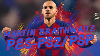 Como crear a Martin Braithwaite  PES 2020 ps2psp [upl. by Einalam60]