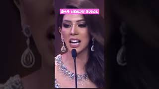 Herlene budol hipon QampA binibining pilipinas 2022 [upl. by Drofhsa]