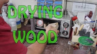 Drying Wood for Stabilizing or Casting in Resin [upl. by Dougall937]