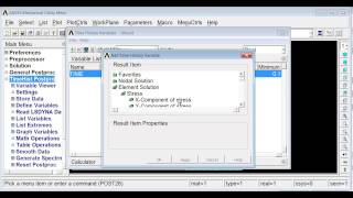 Plot σε Diagramm ANSYS v1457 [upl. by Vastha809]