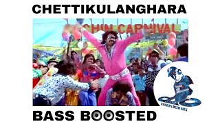 Chettikulanghara Remix  Bass Boosted  Chotta Mumbai  mp3 HD audio [upl. by Reehsab]