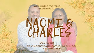 NAOMI WEDS CHARLES [upl. by Datha713]