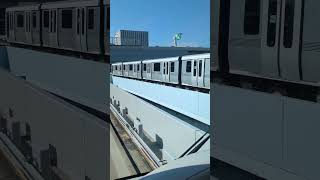 【ゆりかもめ1番前〜2🛸🙌🏾】 ゆりかもめ ワンマン運転 豊洲 新橋 市場前 市場前駅 [upl. by Htinnek]