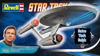 REVELL 1600 STAR TREK USS ENTERPRISE NCC1701 TOS MODEL KIT [upl. by Louisette]