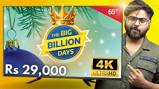 65 inch 4K TV For Rs 29000 Only 🔥  iFFALCON by TCL U62  Flipkart Big Billion Days [upl. by Slyke881]