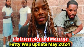 Fetty Wap Latest Prison Pictures and Message to His Fans [upl. by Atilrep]