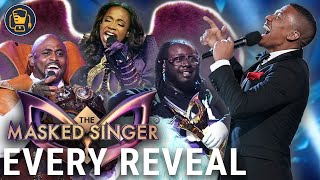 Every Masked Singer Reveal Season 1 Season 2 Season 3 [upl. by Arlina]