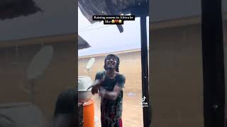 Raining season in Africa 🙋‍♀️🤣🤓 rudolfoshortfunvideos funny [upl. by Raeann]