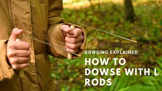 INTRODUCTION TO DOWSING WITH L RODS explained by a professional dowser dowsing dowsingrods [upl. by Euphemia750]