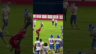 Luke Hayden punt 92024 Taylor vs Blountstown football punter classof2025 perryflorida ball [upl. by Samp]