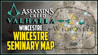 Wincestre Seminary Hoard Map Solution Assassin’s Creed Valhalla [upl. by Adnarram565]