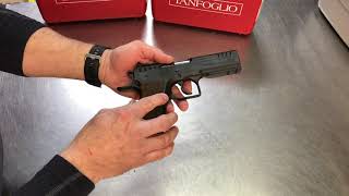 Tanfoglio Stock I Pistol at Freedom Ventures [upl. by Adnolay]