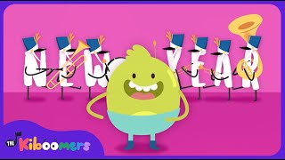 The New Year Is Marching In  The Kiboomers Preschool Songs amp Nursery Rhymes for Holidays amp Seasons [upl. by Suoirad]