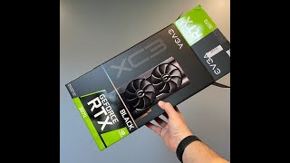 EVGA GEFORCE RTX 3070 XC3 Black Unboxing [upl. by Eibba146]