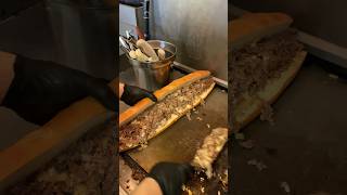 Could you finish this MASSIVE CHEESESTEAK in Las Vegas cheesesteak lasvegas [upl. by Llemmart]