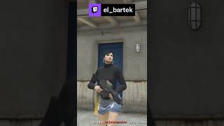 Bartek vshejter koloryzowane Twitch elbartek gtaonline gta shorts funny [upl. by Onitsirc]