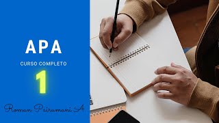 Tutorial APA 7ma edición  2021 Introducción al APA [upl. by Odnomar326]