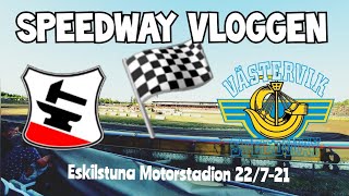 Speedway Vloggen 27  Smederna  Västervik  Bauhaus Ligan 2021 [upl. by Reivilo]