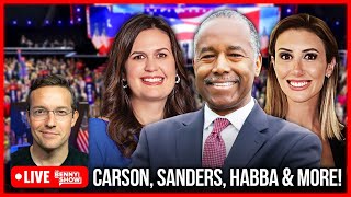 🚨 LIVE Alina Habba Sarah Sanders Ben Carson Right NOW From Inside The RNC Return of The Trump [upl. by Atiuqahc]