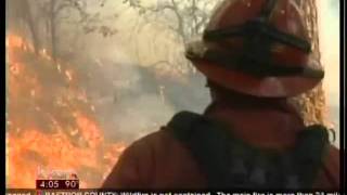 Video from inside the Bastrop fire [upl. by Orsini]