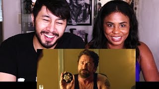 DEN OF THIEVES  Gerard Butler  Trailer Reaction w Cortney [upl. by Nonarb]