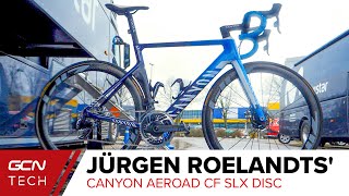 Jürgen Roelandts Canyon Aeroad CF SLX  Team Movistar Pro Bike [upl. by Moberg]