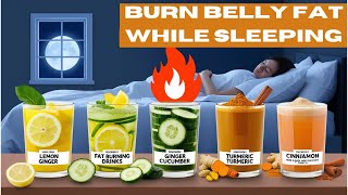 5 Drinks to Burn Belly Fat While You Sleep shorts [upl. by Neelear]