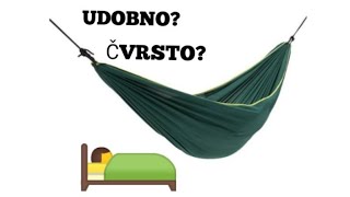 Kako postaviti i zavezati hammock ležaljku [upl. by Georg]