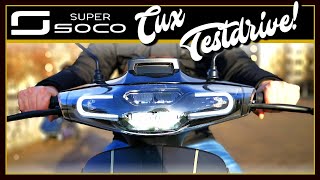 SUPER SOCO CUX ⚡ Review ⚡ Test  Anleitung  GPS Speed  max Range  Super Soco Cux DEU [upl. by Enail534]