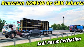 RENTETAN KONVOI OTW GBK CARRETA INDONESIA amp BREMAX DKK DI TOL JADI PUSAT PERHATIAN [upl. by Iruahs]