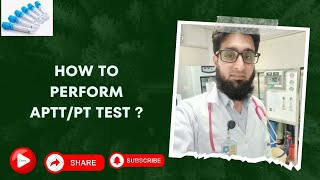 how to perform APTT test APTTActivated partial thromboplastin time [upl. by Singh]