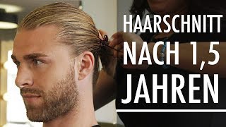 HAARE SCHNEIDEN nach 15 Jahren ● HAARSCHNITT nach 15 Jahren  DANIEL KORTE [upl. by Sorrows]