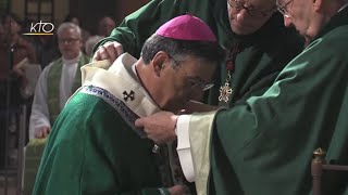 Imposition du pallium à Mgr Aupetit  Messe du 07 octobre 2018 [upl. by Kudva]