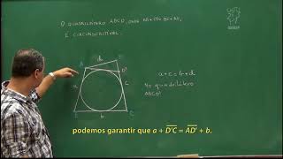 Geometria  Aula 49  Recíproca do Teorema de Pitot  Legendado [upl. by Ardelis]