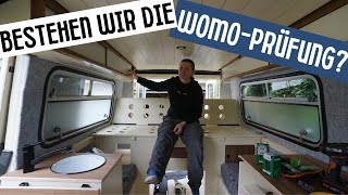 Bestehen wir die Wohnmobil Abnahme  Die letzten Tage unseres Camper Ausbaus  Schubladen bauen ampCo [upl. by Ahsekal]