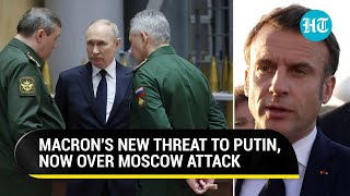 On Moscow Attack Macrons Warning To Putin About Blaming Ukraine Even As NATO War Row Simmers [upl. by Ladd]